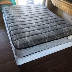 Nice Queen Size Mattress & Boxspring 
