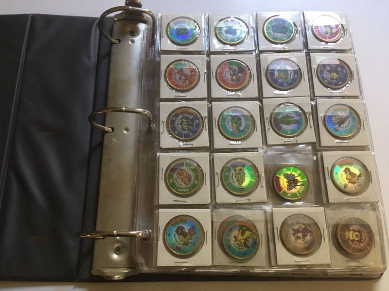 Ultra Rare 1999 Pokemon Brass Holographic Battle Coin Complete Set