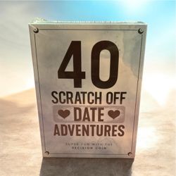 40 Scratch Off Date Adventures Card Game