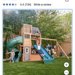 Costco Swing Slide Set