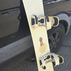 Joyride vintage 155 cm Snowboard Bobby Meeks original Bindings Size Medium to Large

Well made board with heavy duty Bindings 

