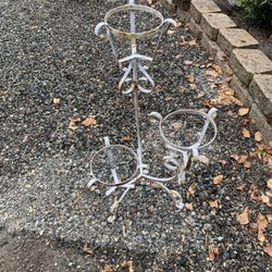 Wrot Iron Plant Stand