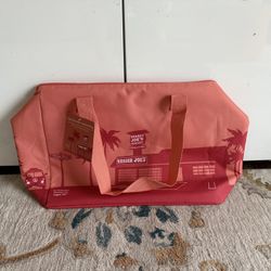 Trader joe’s Barbie Peach LIMITED EDITION TRADER JOES COOLER BAG