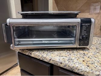 Ninja Food 6-in-19 slice countertop Toaster oven / Airfryer / Bake w/ Digital control technology sp080 stainless