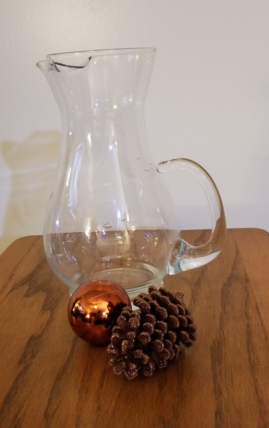 Princess House Crystal Pitcher