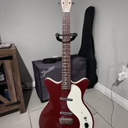 Danelectro Stock '59 Electric Guitar - Red