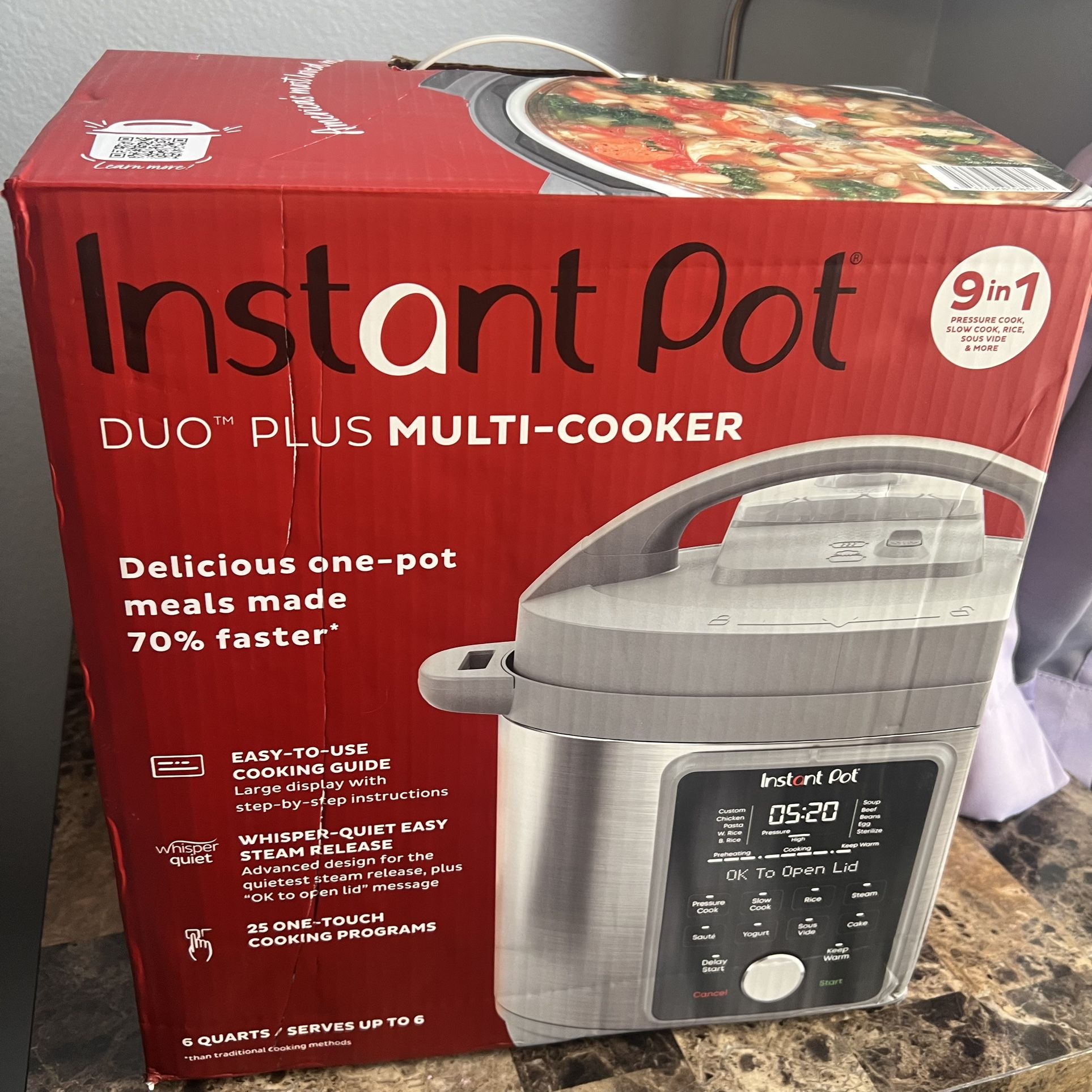 Instant Pot Duo Plus Pressure Cooker