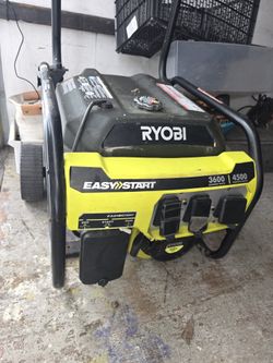 Ryobi Generator 4500 Watts 
