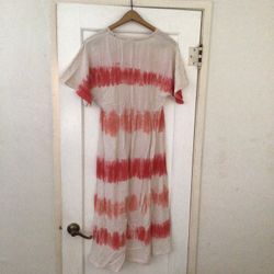 Tie-Died - Cotton- Large - Lite Weight - Dress - Like New 
