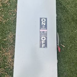 200 Amp Fused Nema 3 Disconnect