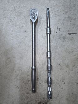 Snapon 1/2 Inch Ratchet Wrench Snap On Vintage 15 Inch