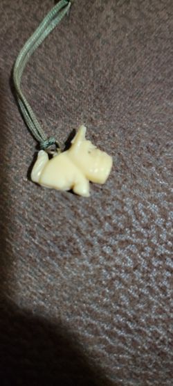 1940's Celluiod Scotty Dog Charm Cracker Jack Prize
