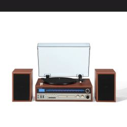 Crosley Retro turntable +Radio