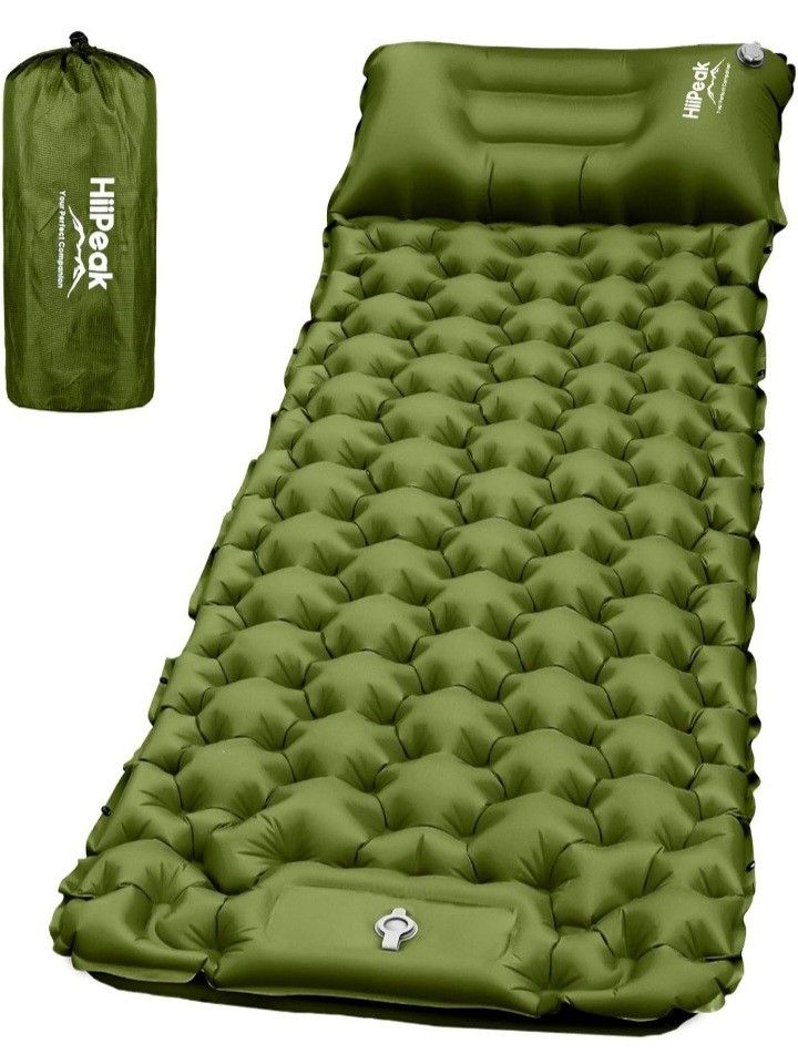 HiiPeak Sleeping Pad for Camping- Ultralight Inflatable Sleeping Mat 