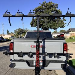 Yakima hang over 6 bike rack for 2” hitch