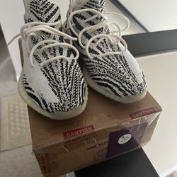 zebra yeezys 350