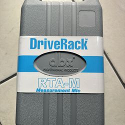 dbx RTA-M Reference Microphone for DriveRack PA