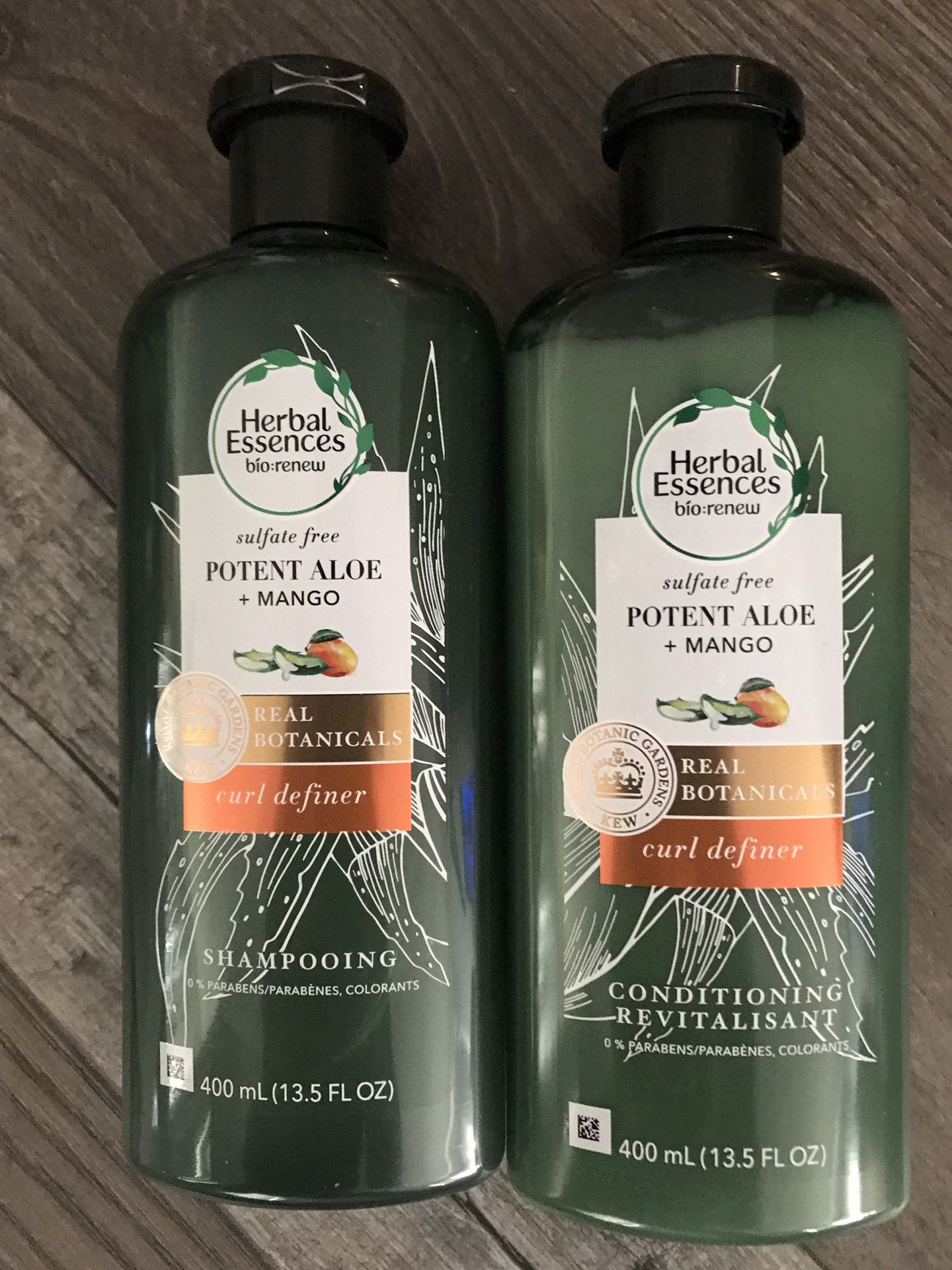 Herbal essences bio renew curl definer shampoo and conditioner set