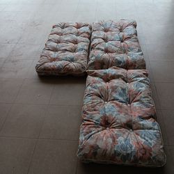 Outdoor patio furniture  cushions