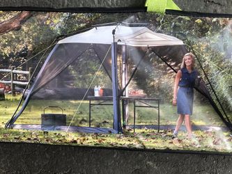 Instant screen house