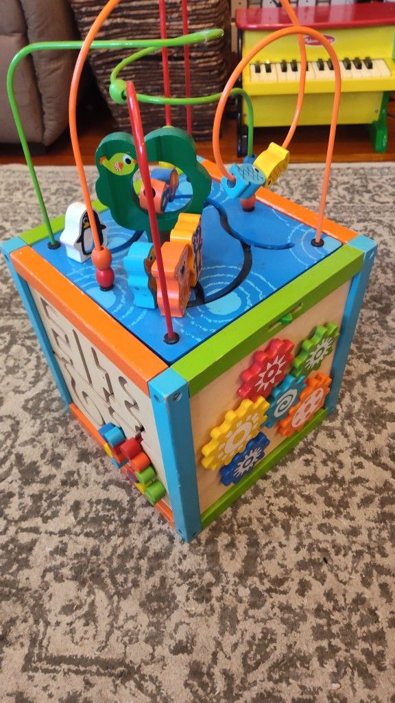 Wooden Play Cube