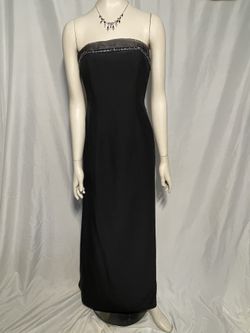 David’s Bridal Black Dress Women’s Size 4