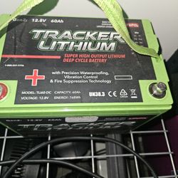 Tracker Lithium Battery
