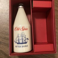 Old Spice Men's Aftershave Vintage Bottle & Box