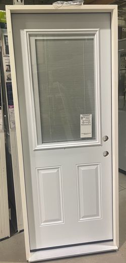 BACK DOOR 32x80 WITH BLINDS