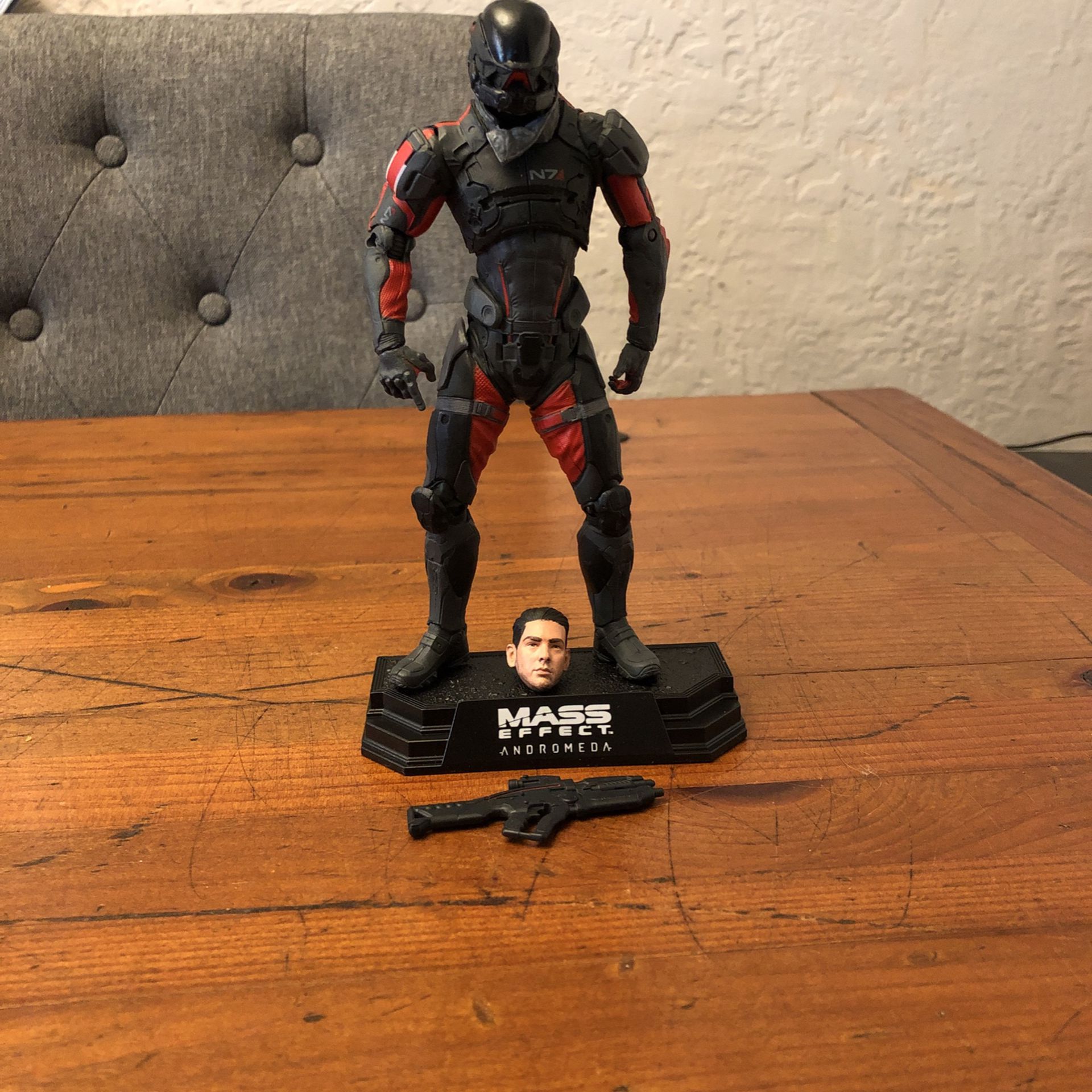 Mass Effect Andromeda Sean Ryder McFarlane Toys action figure loose complete