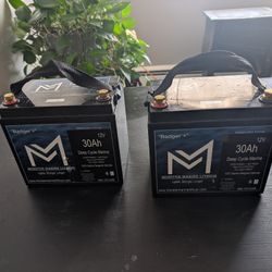 Bluetooth Enabled Deep Cycle Marine Batteries 