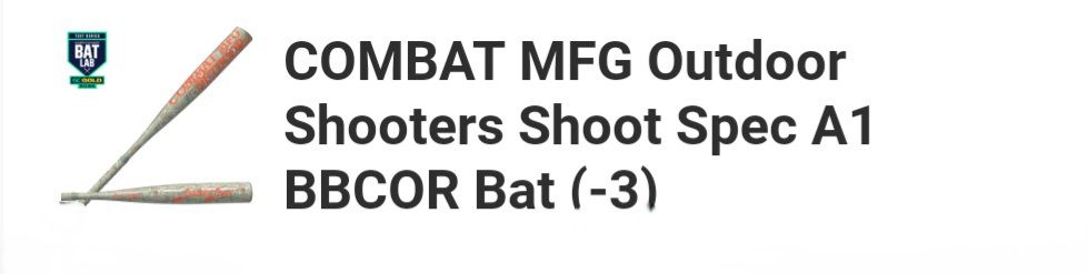 BBCOR Bat for sale
