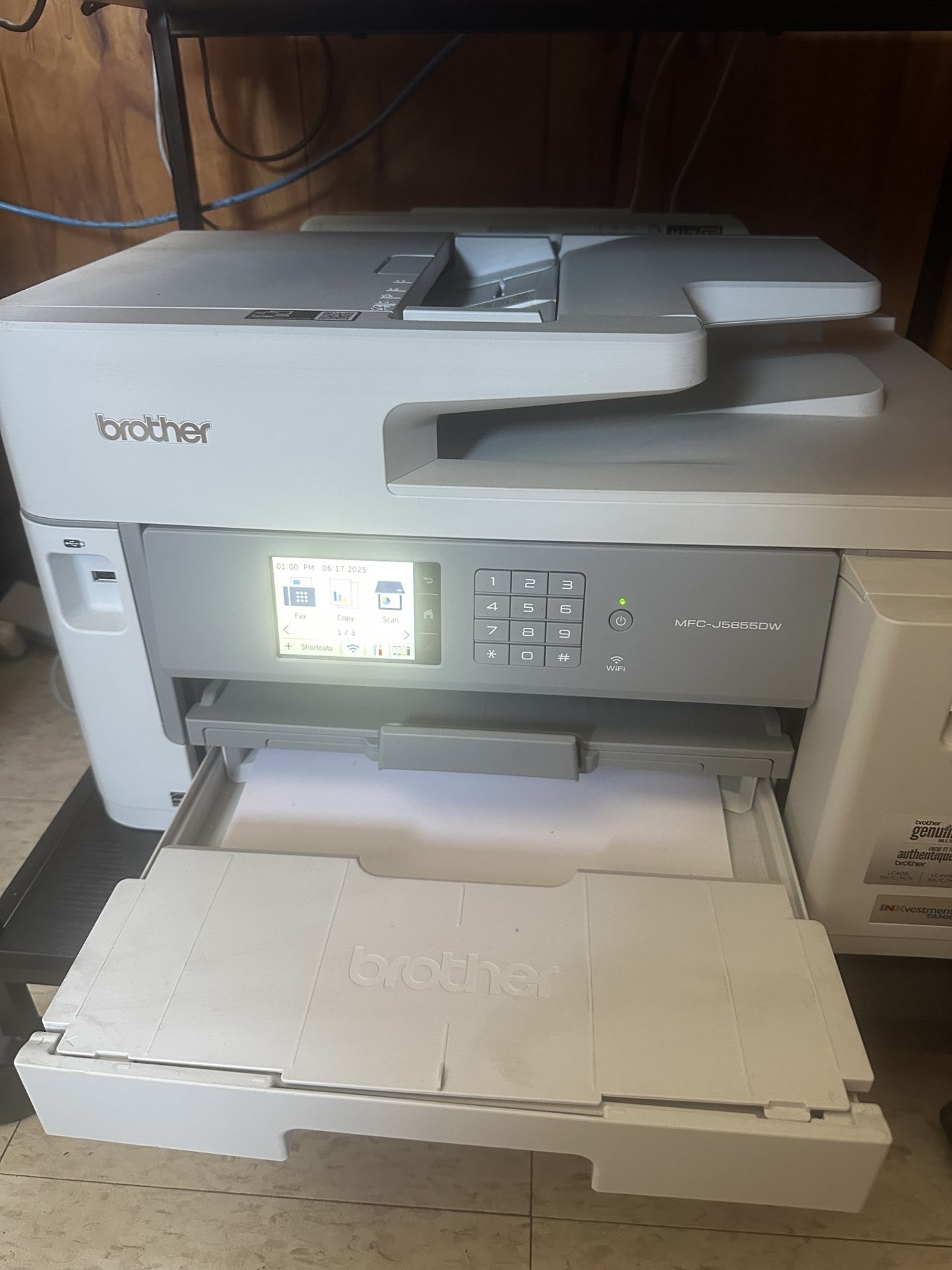 Brother MFC-J5855DW 11x17 All In One Printer