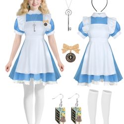 Alice in Wonderland Costume 2XL / Disfraz 2XG 