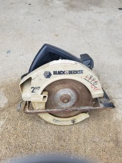 black and decker circular saw