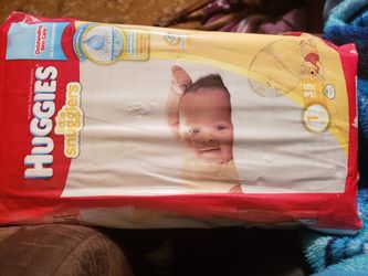 Huggies little snuggles - $5