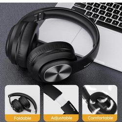 4.6 4.6 out of 5 stars 1,076 Wireless Bluetooth Headphones Over Ear, 80H Playtime, 3EQ Sound Modes, HiFi Stereo Headphones with Deep Bass Microphone, 