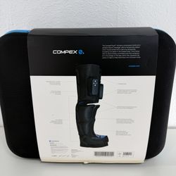 Compex AYRE Wireless Rapid-Recovery Compression Boots Black