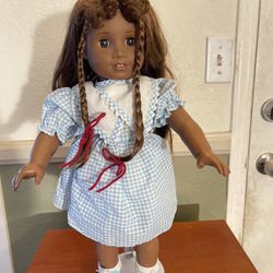 American Girl Doll With Clothes And Shoes 