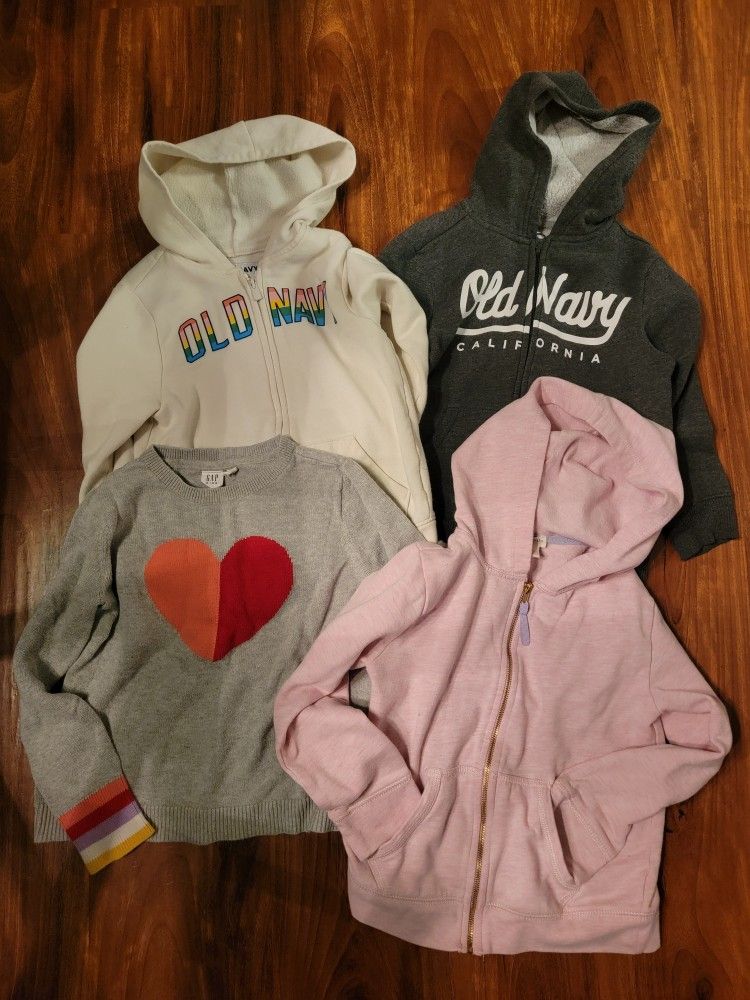 Girls Sweatshirts Sizes 5, 6-7