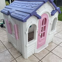 Little Tikes Pink & Purple Playhouse – Great Condition!