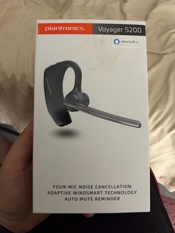 Brand New Poly/Plantronics Voyager 5200 Bluetooth Headset - Sealed Box