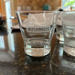 Set Of 4 Bushmills Whisky Glasses