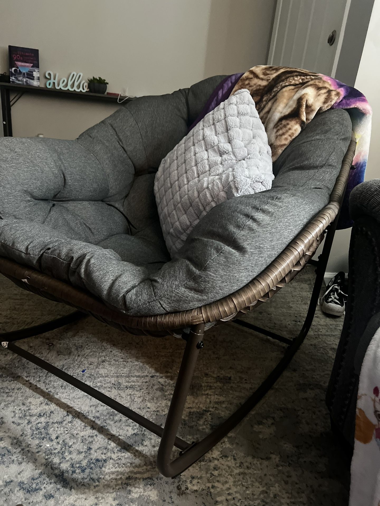 Rocking Papasan Chair 