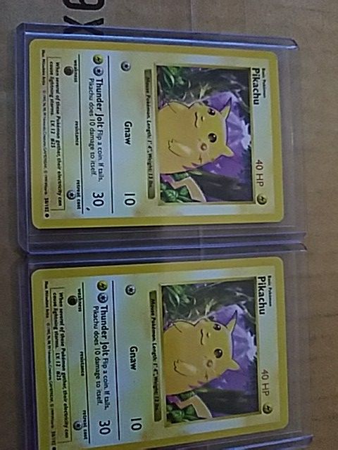 Pokemon: Misprint Shadowless Red Cheek Pikachu