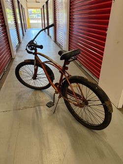 Huffy Bike beach cruiser (orange)