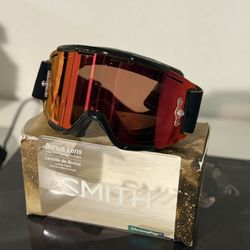 Smith Squad MTB Glasses - ChromaPop + Anti-Fog (RED)
