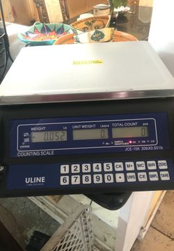 Uline scale JCE-15K 30lbx0.001lb
