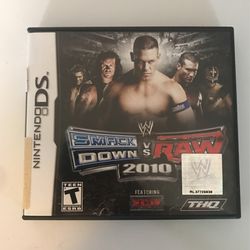Wwe Smack down Vs Raw 2010 For Nintendo Ds