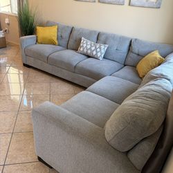 Beautiful Grey Sectional Couch from COSTCO!